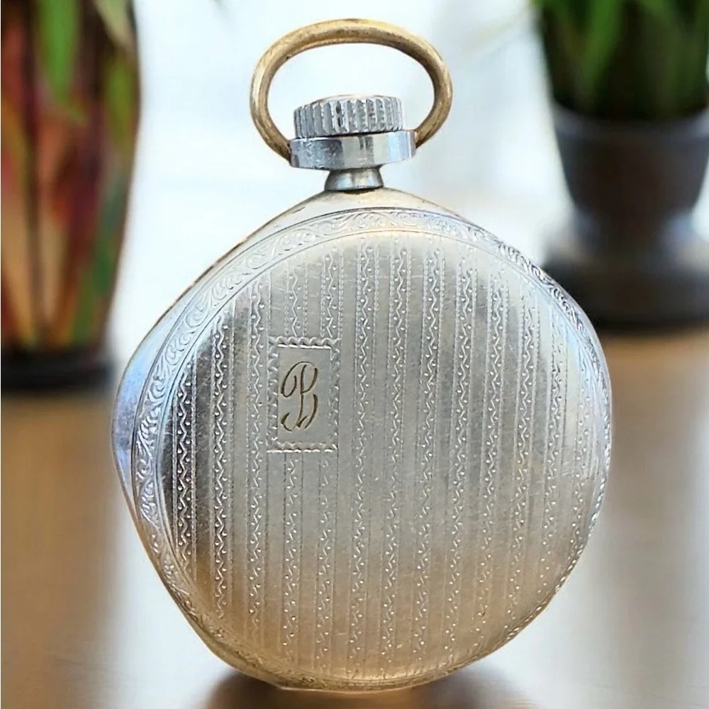 Antique 1925 Tip-Top Mechanical Pocket Watch